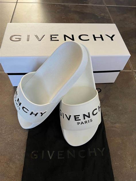 givenchy white pool slides|Givenchy sliders women.